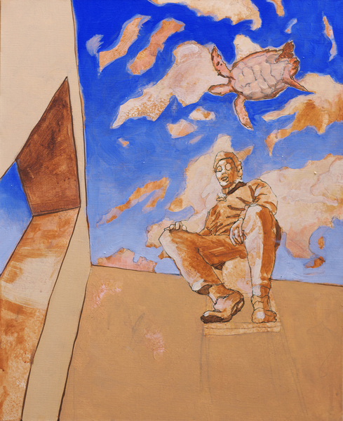 turtle 2 - 10 Figure - technique mixte